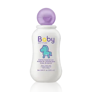 Zermat USA Baby Body Cream With Lavender Scent 8.45 Fl Oz Gentle Moisturizing Formula for Soft Smooth Skin and Restful Sleep