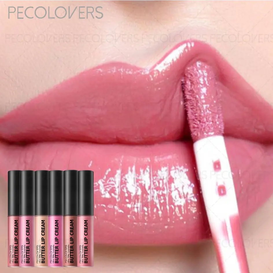 6PCS/set Moisturizing Gloss Lipstick，Nourishing，Non-Sticky Lip Gloss，Hydrating，High Glossy Lipstick，Valentine's Day gift, Makeup