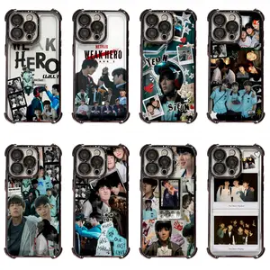 Fashion Korean Style Weak Hero Character Print Pattern Classic Phone Case for IPhone 17 16 15 14 13 12 11 Air Pro Max Plus Holiday Gifts and Fashion Items