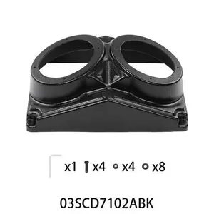 Fits Polaris RZR Can-am 6.5 inch UTV Roof Mount Overhead Speaker Pods Enclosure G-PLUS