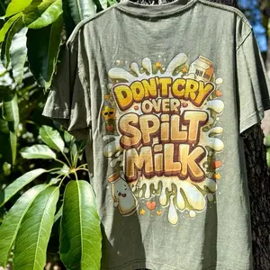 Match Milk Don’t Cry Over Spilt Milk Tee