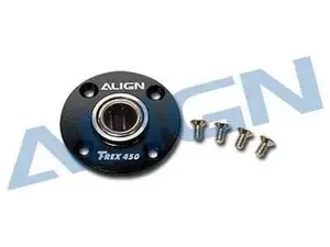 Align Main Gear Case/BLACK - Trex4 50 Pro / Pro V2 3GX / Pro DFC / Sport / 450L Dominator / Plus / Plus DFC