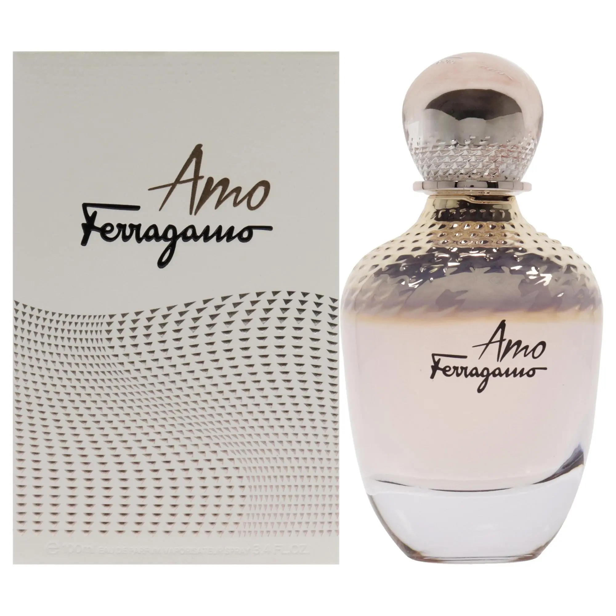 Salvatore Ferragamo Amo Ferragamo Luxurious Women's EDP Spray, 3.4 oz (3 to 3.9 fl oz), Elegant Design, with Box, 3.4Oz