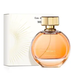 MIVASUN Women's Perfume 3.4 oz (100 ml), Floral Fruity Fragrance with Melon, Jasmine, and Rose, Everyday Fragrance, Long-Lasting and Rich, Grasse Fragrance, Luxury Women's Perfume, High-End Gift 【A】