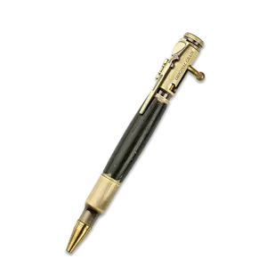 Military Brass Bolt-Action Pen