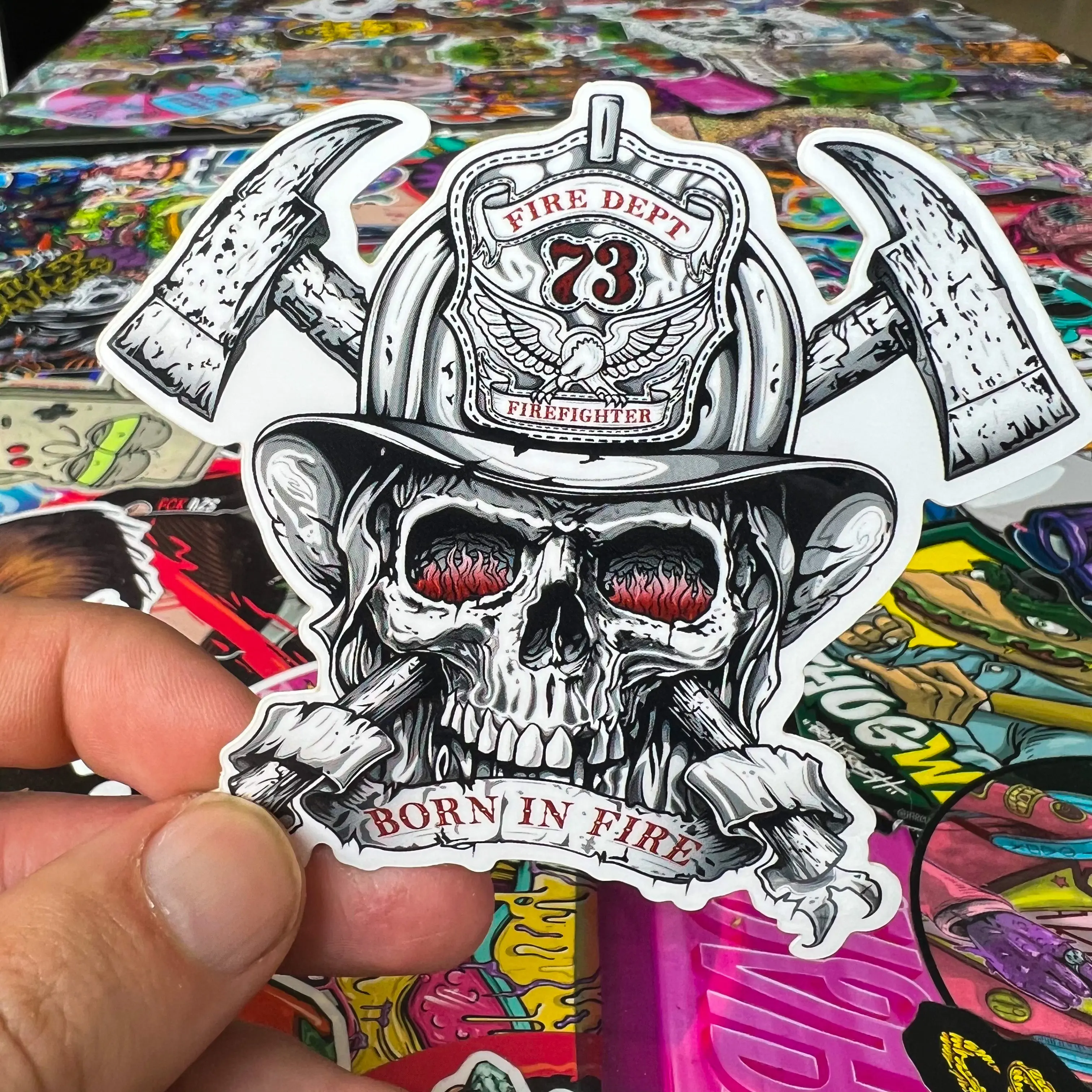 Firefighter Sticker Firefighter Sticker