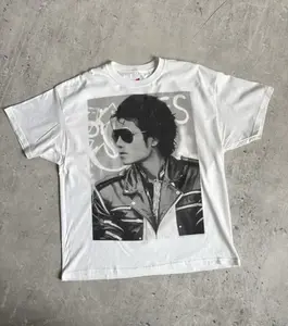 Michael Jackson 2010 Big Logo Tee Music Tee Xl Vintage 90s Style Unisex Tee, Retro Music Fan Gifts