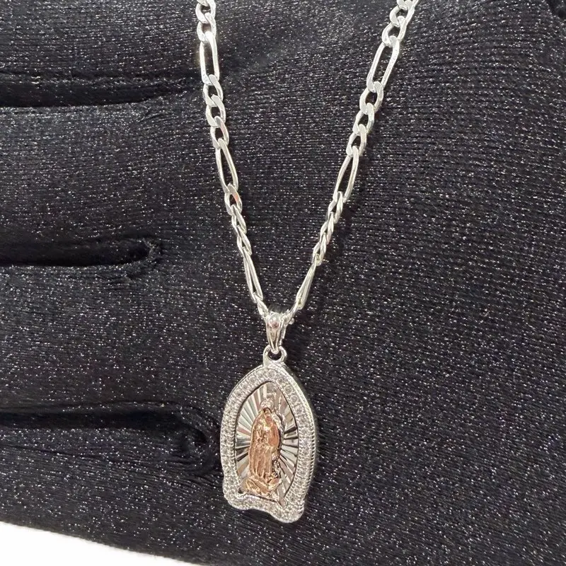 925 Silver Virgencita Necklace