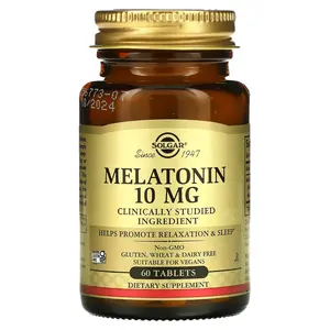Solgar Melatonin, 10 mg, 60 Tablets