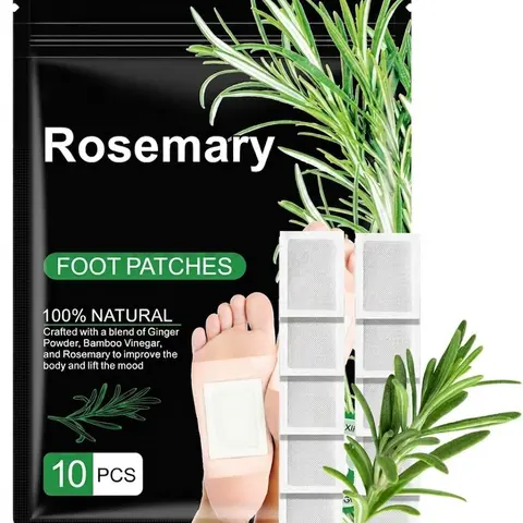 Foot Care Pads, Herbal Scented Self-Care Pads, Disposable Foot Relaxation Pads for Daily Comfort & Refreshing Feel, 10PCS