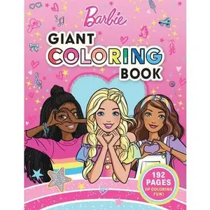 Barbie: Giant Coloring Book -- Mattel, Paperback