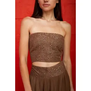 Sequin Bandeau Top