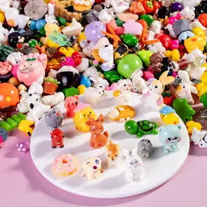 80 Piece Mixed Resin Statues Set, Garden Decorations for Lawn, Pond, Poolside, Perfect for Halloween Theme, Garden Gnome Statue