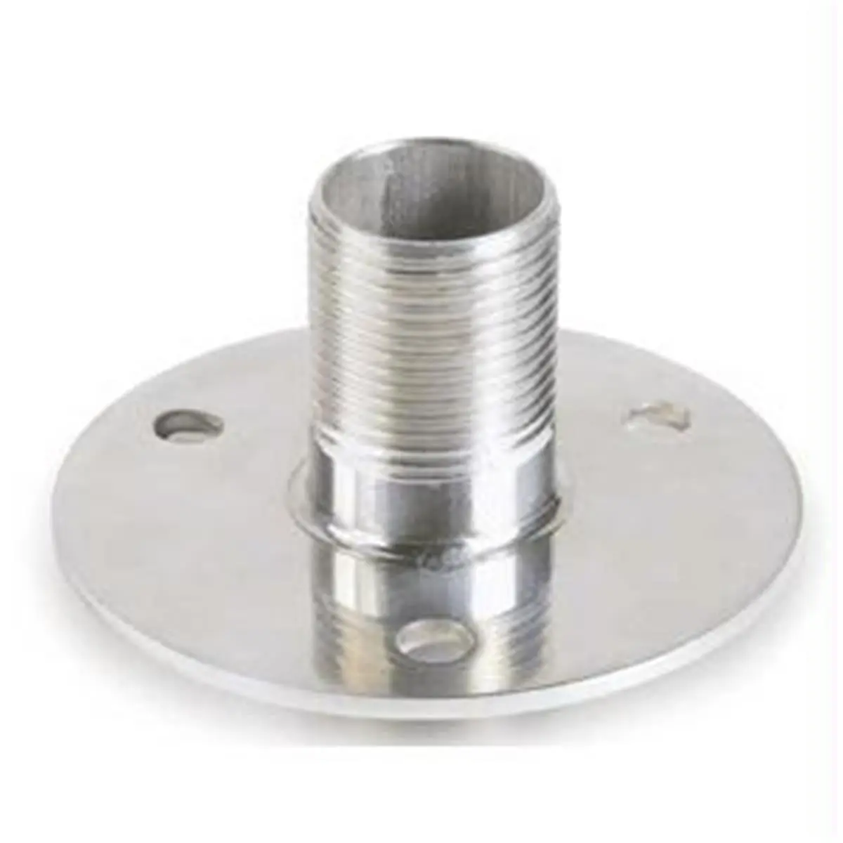 212 MAIN Heavy-Duty Stainless Steel Flange Mount Antenna Mount, 1” Thread Size, Low Profile for Marine Antennas, Boating Use, Shakespeare, 4710 Upc: 719441110659
