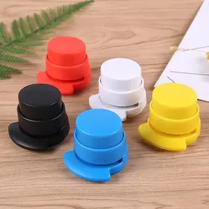 5pc Random Color Stapleless Stapler, Revolutionary Paper Binding Tool, Ideal for Students & Office Workers, No Staples Needed