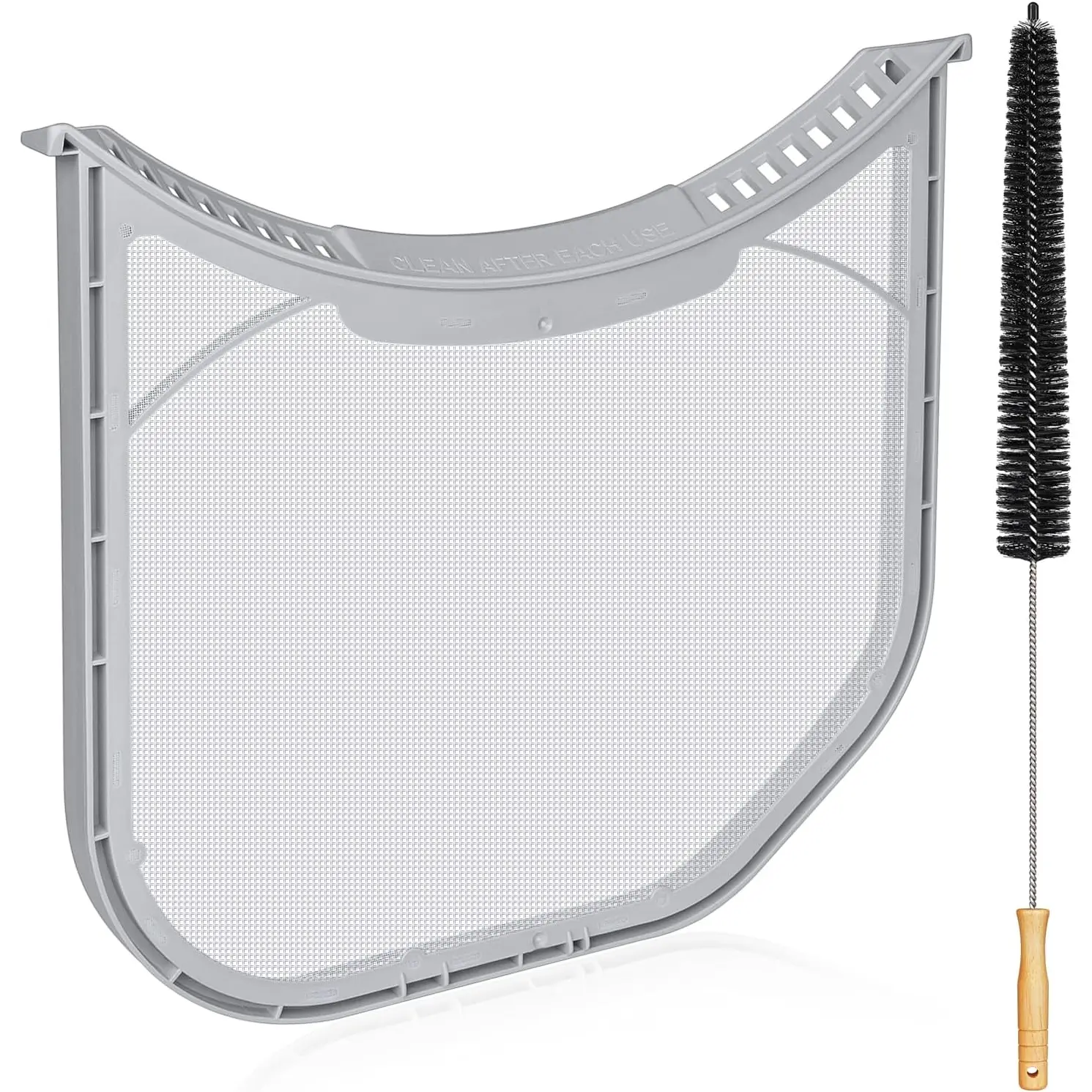 ADQ566564 Lint Filter Replacement for LG and Kenmore Dryers, Ultra Durable Lint Screen Trap with Dryer Vent Cleaner Brush, Replace Part Number ADQ56656401 AP4457244 PS3531962 Uszily