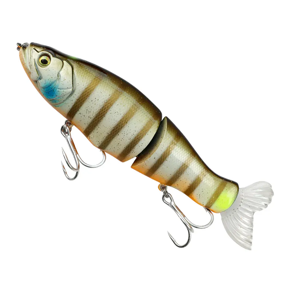 5.51inch Glide Bait for Bass Fishing,1.12oz Multi Jointed Swimbait,Artificial Fishing lure Slow Sinking Fishing Lures,Swimbaits Hard Body for Freshwater and Saltwater,Bass Swimmax  Fishing Fathersday gift fishing equipment rod bass lure