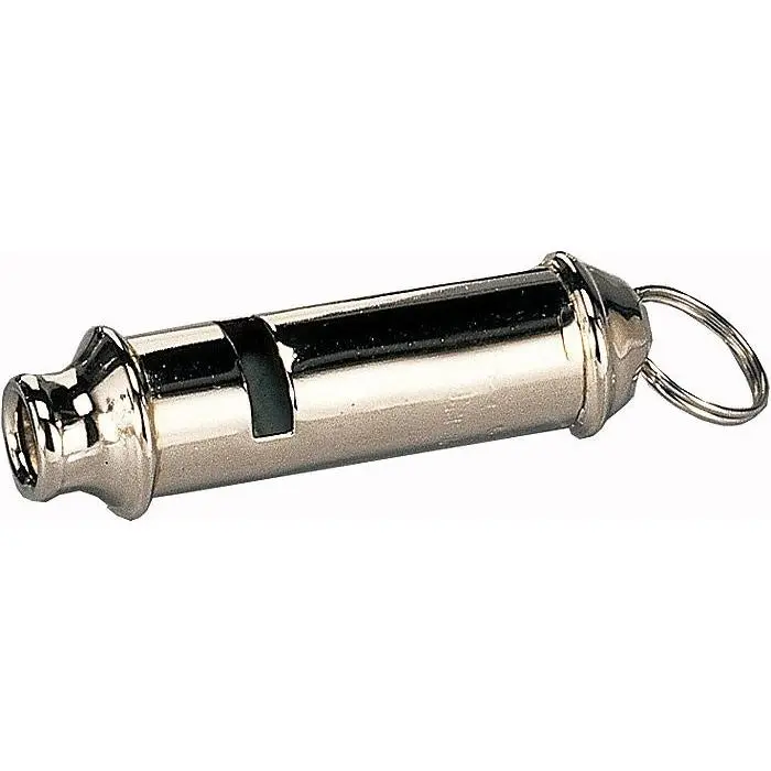 Silver Scout Guide Whistle, Camping & Hiking Survival Tools, Sports & Outdoor Safety Gear
