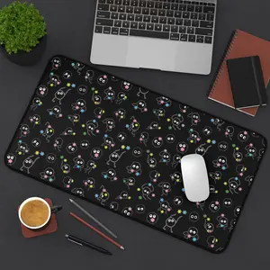 Soot Sprite Kawaii Mouse Pad, Keyboard Mat, Cute Studio Ghibli Anime Desk Mat, Soot Sprite Anime Gaming Playmat For Computer Accessories, Gift For Gamers