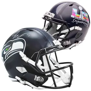 Jaxon Smith-Njigba Seattle Seahawks Autographed Riddell Super Bowl LX Champions Speed Replica Helmet
