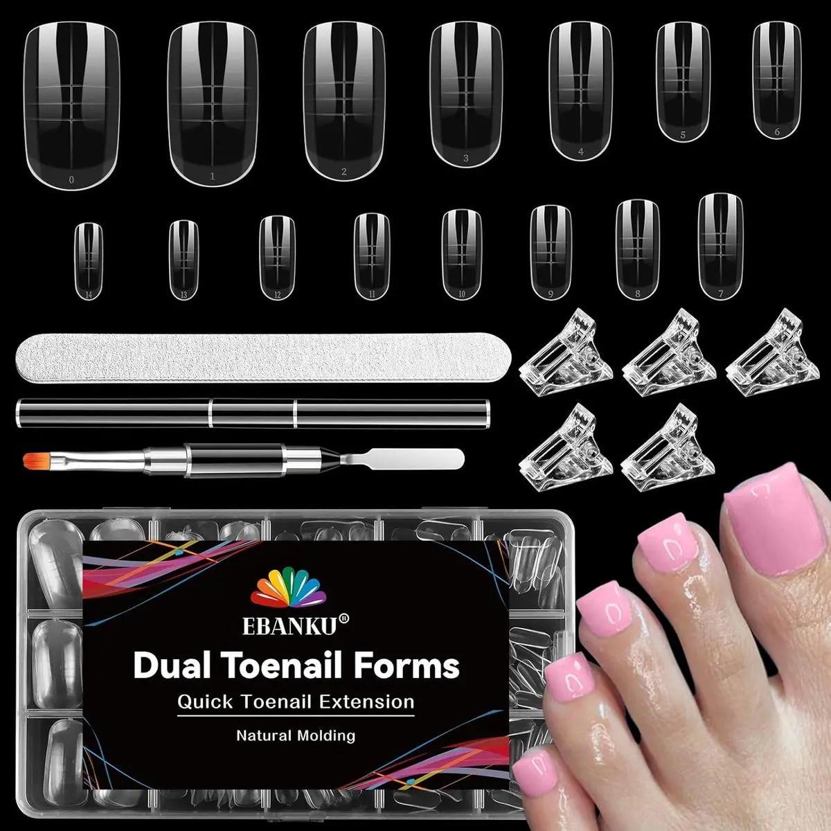 Oval-Square Nail Tools Set_150PCS