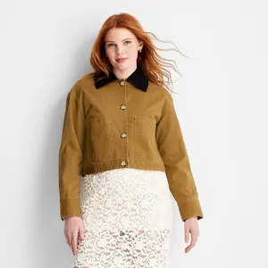 Women's Cropped Chore Jacket - Future Collective