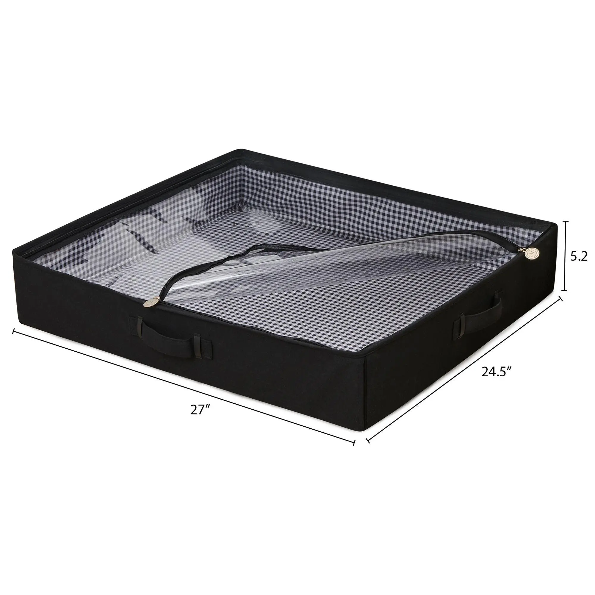 Martha Stewart Under the Bed Storage Organizer with Wheels