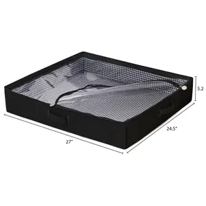 Martha Stewart Under the Bed Storage Organizer with Wheels Martha Stewart Under the Bed Storage Organizer with Wheels