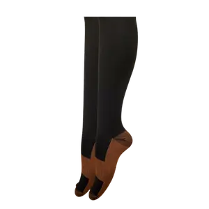 Black Copper Infused Compression Socks
