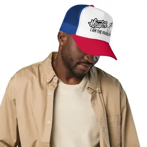 Houston, I AM THE PROBLEM Foam trucker hat