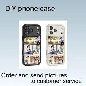 DIY Custom Shockproof Smartphone Casing, Lightweight Thin Full Coverage TPU Cellphone Protection Accessory Compatible with iPhone 17/16/15/14/13/12/11/XR/XS - Ideal Gift