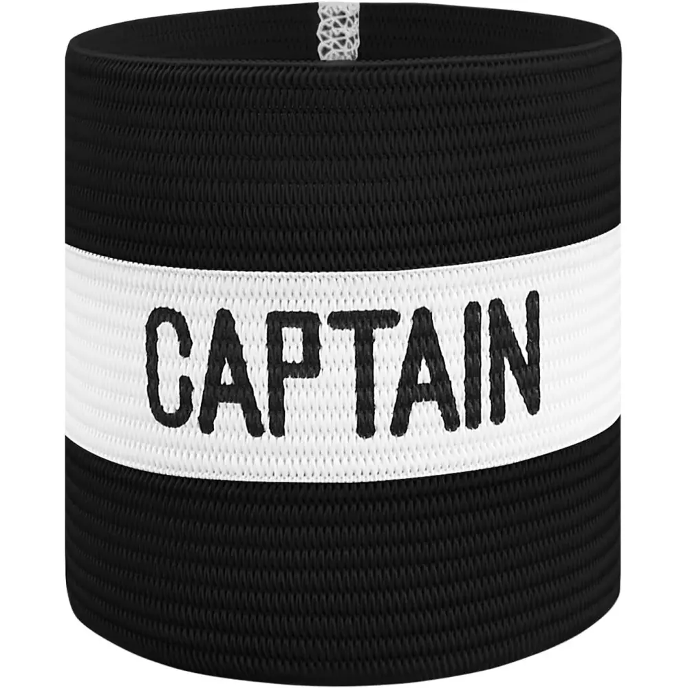 Classic Captain's Armband for Soccer Training, Adults & Youths Elastic Arm Band Captain Armbands Team Accessories