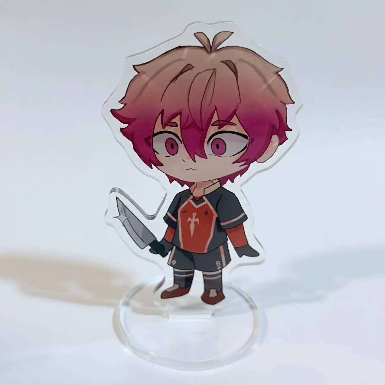 Ness blue lock acrylic standee
