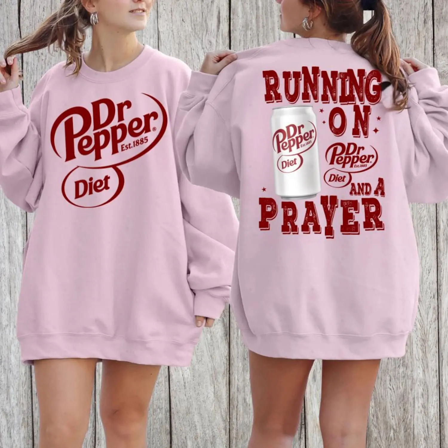 Diet Dr Pepper Sweatshirt, Soda Lover T-Shirt, Drpepper Logo Sweatshirt - Extended Size Range - Comfy Fit You’ll Live In - Trending Hard – Add to Cart Now – Find You Look