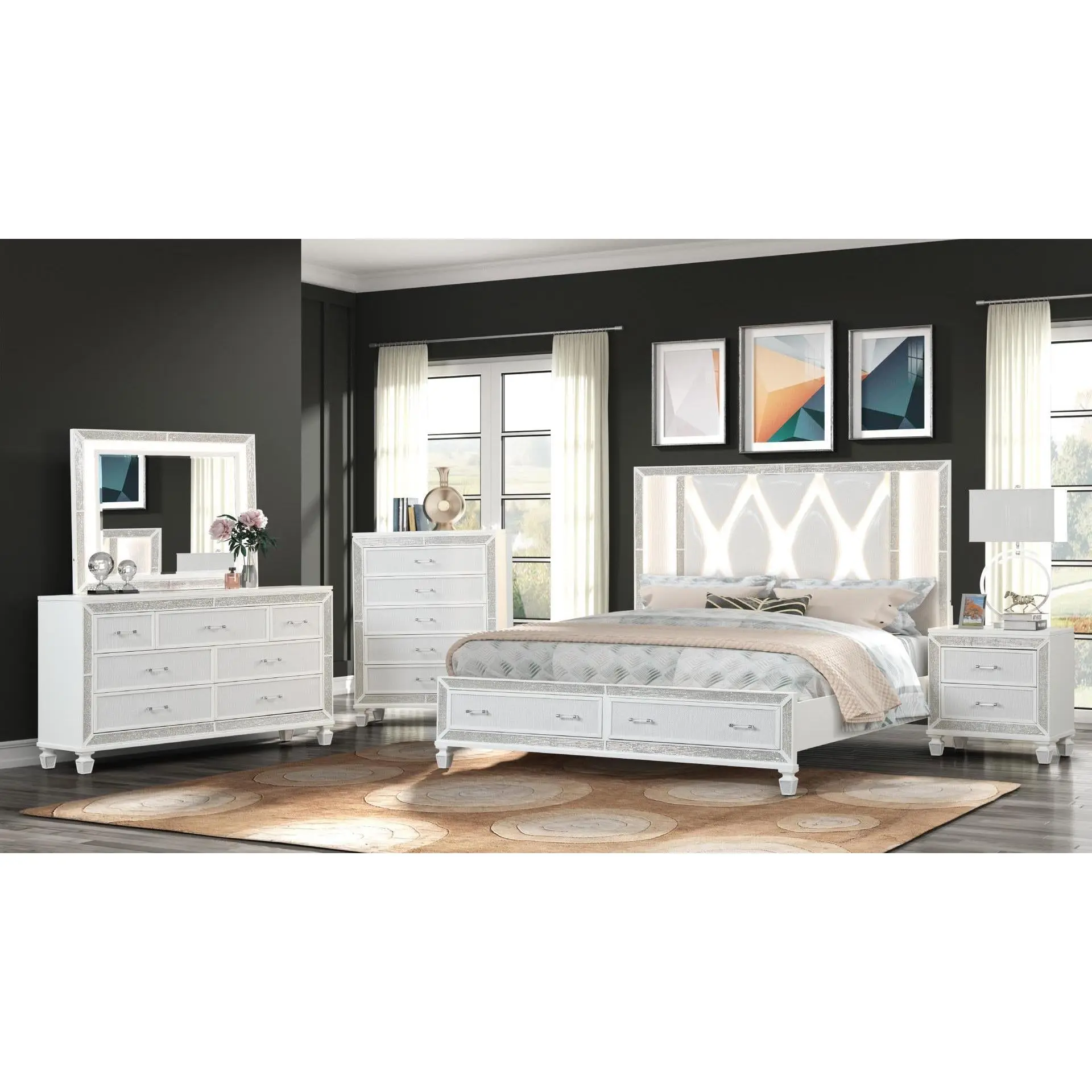 CRISTAL BEDROOM SET CRISTAL BEDROOM SET
