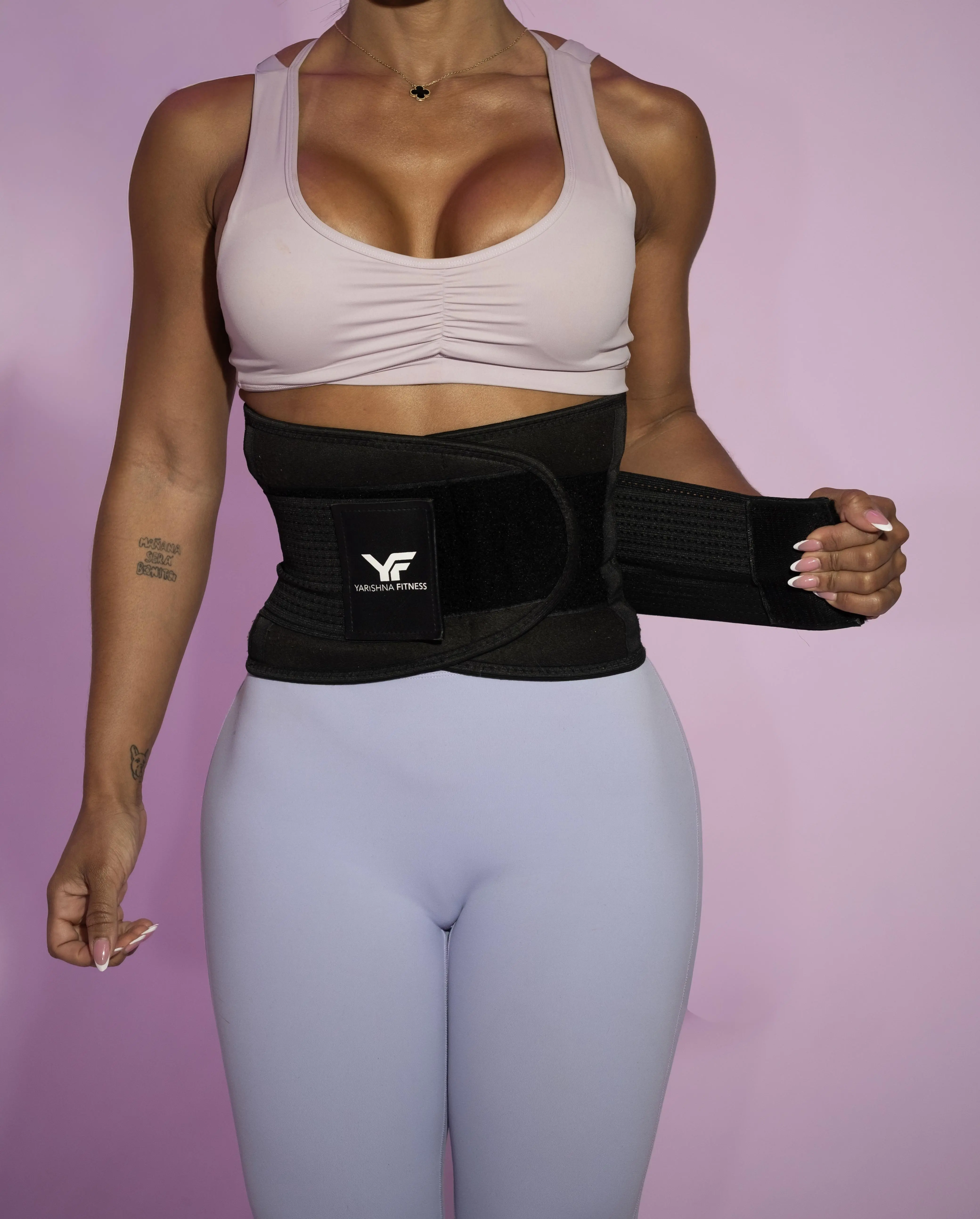 Yarishna Fitness Waist Trainer Shapewear Belt – High Compression Colombian Style Tummy Control for Women