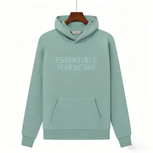 Casual Fear of God Essentials SS23 Logo Men's Hoodie