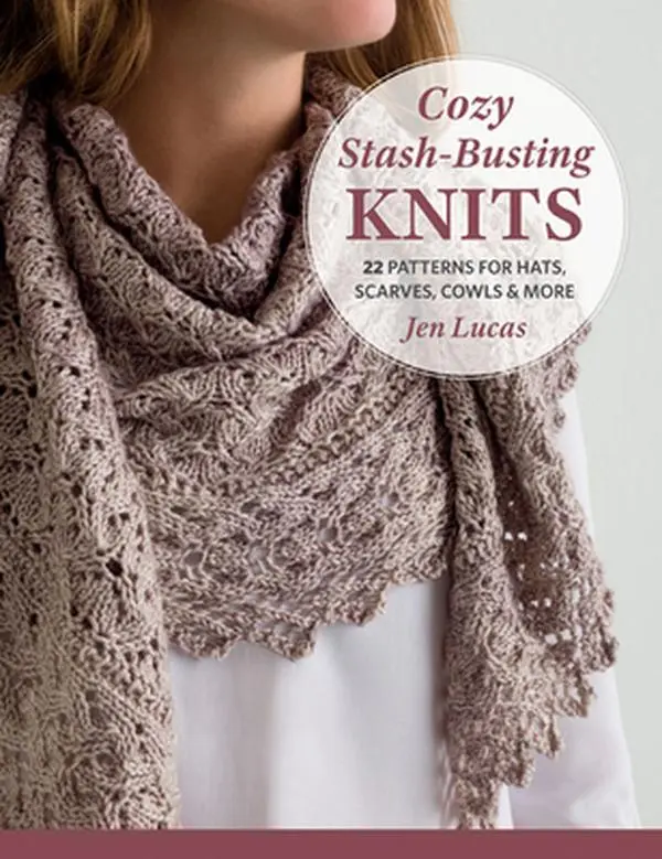 USED Book - Cozy Stash-Busting Knits: 22 Patterns for Hats, Scarves, Cowls and More by Lucas, Jen (Paperback) - english