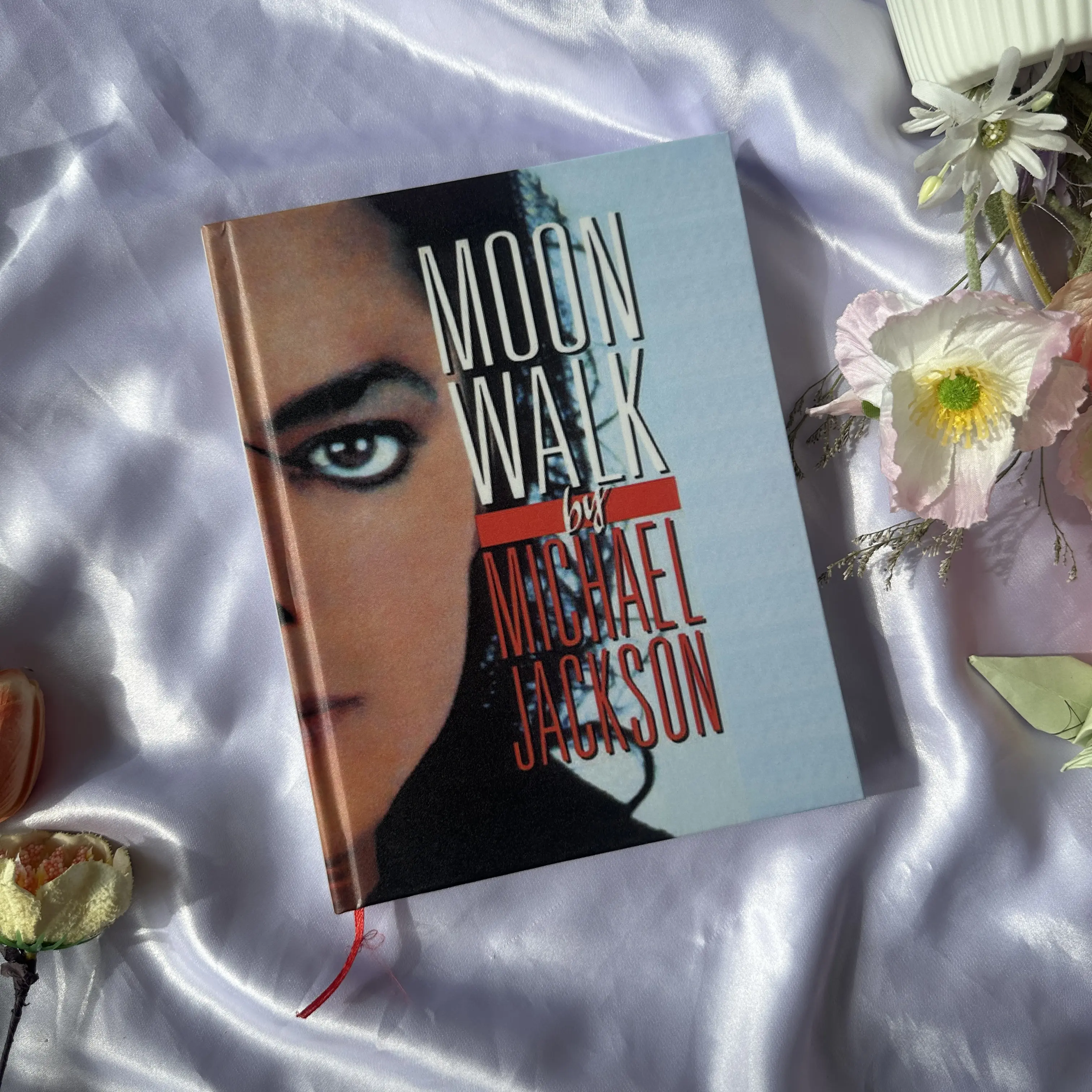 Moonwalk by Michael Jackson Hardcover Book – Music Biography & Memoir, Pop Culture Collector Edition, Iconic Artist Story Gift