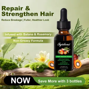 Tgideas Hair Nourishing Oil with Batana & Rosemary – Helps Reduce Shedding & Supports Stronger, Fuller Hair