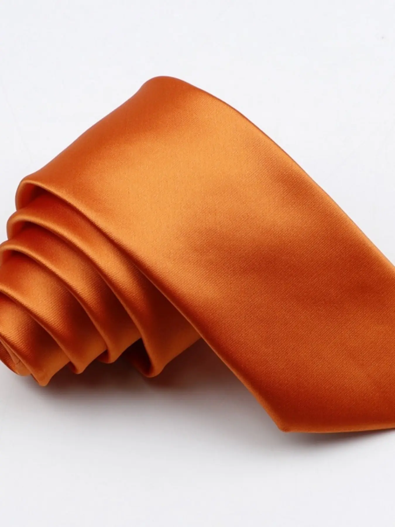 Men's 6cm Solid Color Tie, Fine Satin Polyester Material, Business Fashion Durable Design, Perfect Gift Choice, All Seasons Wear, High Quality, Plain Ties