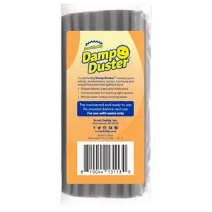 Scrub Daddy Damp Duster Sponge-Multipurpose Foam Duster