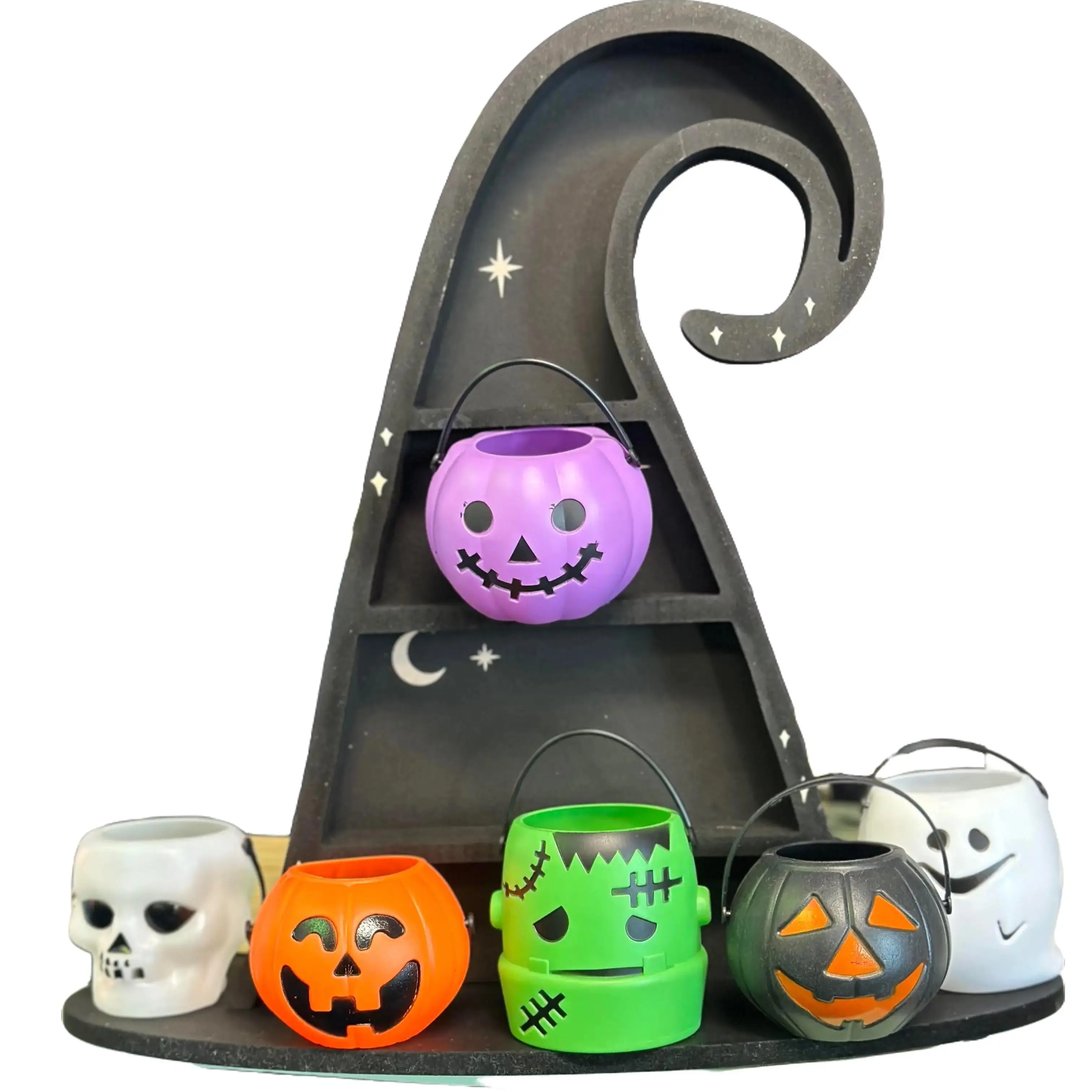 Spooky Crystal Boo Bucket- The Crystal Hippie