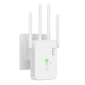 WiFi Range Extender Repeater 1200Mbps Wireless Amplifier Router Signal Booster.2.4G 5G dual-band, home office Internet extender