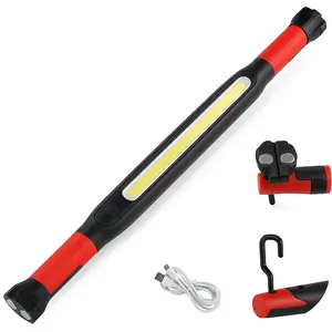 3000 Lumens Rechargeable Engine Bay Work Light with Magnetic Base & Hook, 360° Rotating Lamp Head, Waterproof Durable LED for Car Repair Garage, Usb Work Light