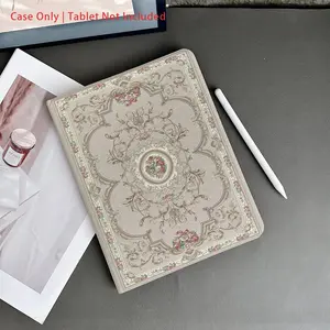 A Tablet Case with Pen Holder, book-style tablet case compatible with iPad Pro11/iPad (8th Gen)/iPad Air 4/5/iPad Pro 11/iPad 10th Generation/iPad Air 13(M3 2025)/iPad Air 11(M3 2025)/iPad Air 11(M3 2025)/iPad 11(A16 2025) Tablet Casing