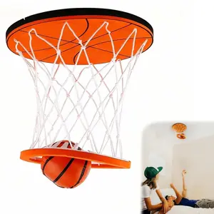 KratosXpedition SWISH Hanging Basketball Hoop for Indoor Play with Easy Setup and Foam Ball Perfect Sports Toy for Kids Bedroom and Game Room