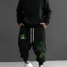 Men's Zoro Print Joggers with Deep Pockets, Women's Stylish Skinny Jogger Pants, High Quality Sweatpants for Fitness & Casual Streetwear, Printed Sweatpants