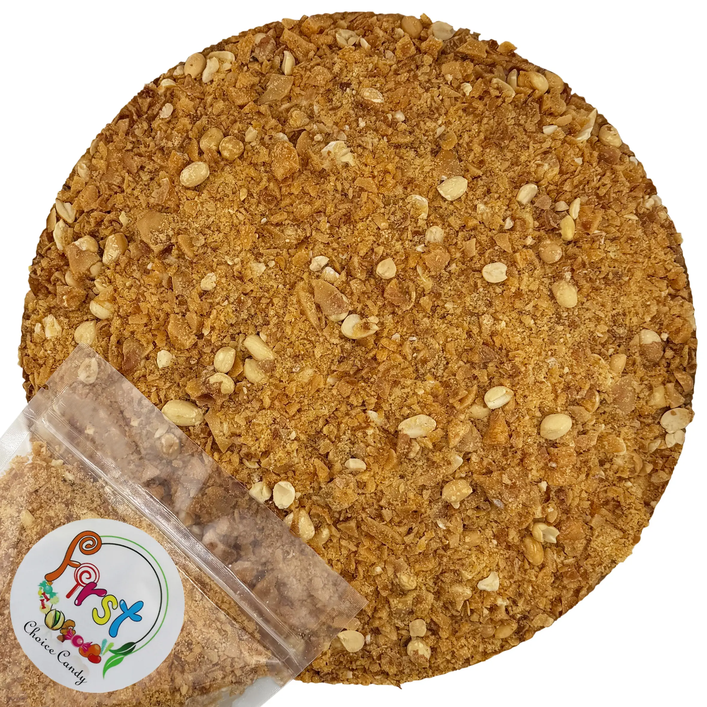 Peanut Brittle Crumble – Sweet & Crunchy Dessert Topping for Baking, Ice Cream, and More