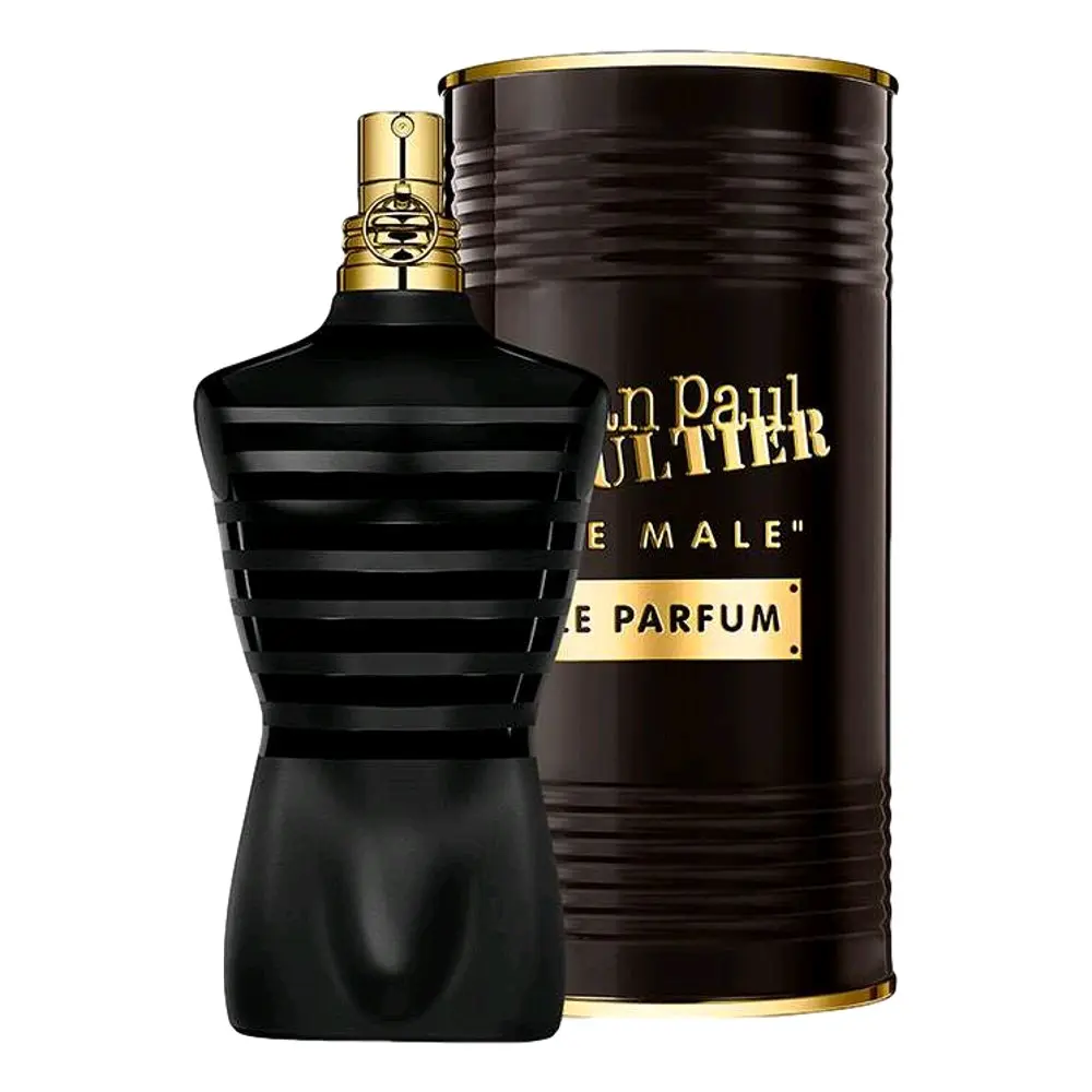 Jean Paul Gaultier Le Male Le Parfum Intense EDP Men's Fragrance, 4.2oz - Charismatic Trail, Lavender Notes, Vanilla Scents Base, Dark Hue